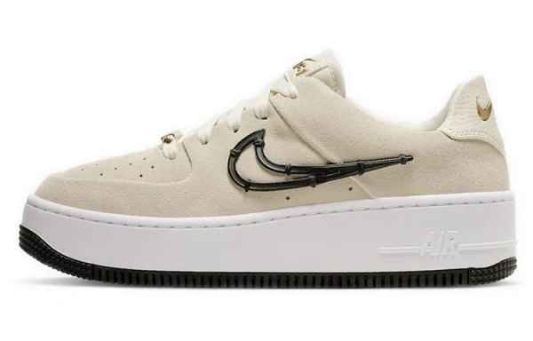 Nike Air Force 1 Sage Low Lx Light Cream Black Women's