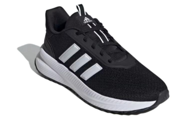 Adidas Sportswear Амортизирующие шоки Противоскользящие Дышащие Низкие кеды Повседневные Беговые кроссовки Мужские Черно-белые