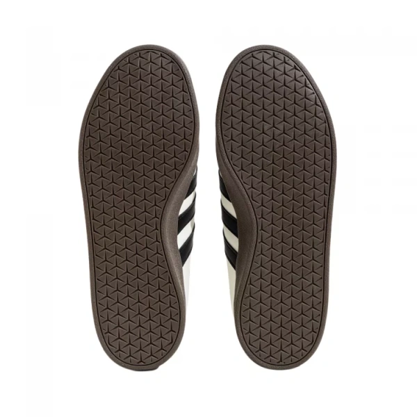 Adidas Vl Court Classic Anti Slip Wear Resistant Low Top Skateboard Shoes Unisex White