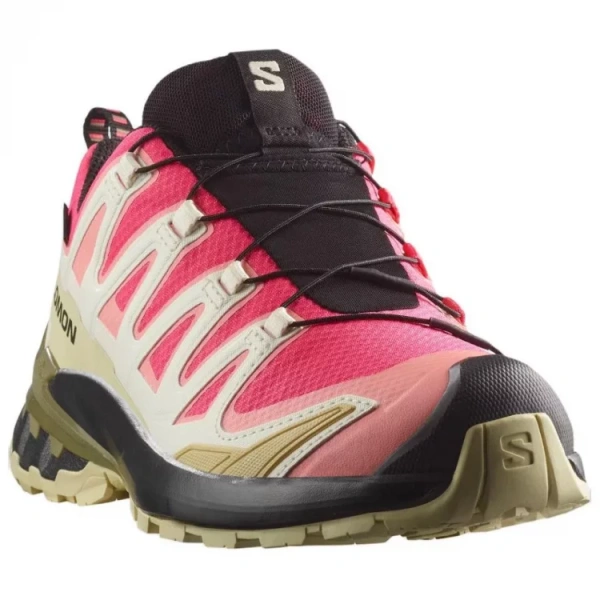 SALOMON XA Pro 3D V9 Anti Slip Wear Resistant Low Top Outdoor Shoes Women's Pink