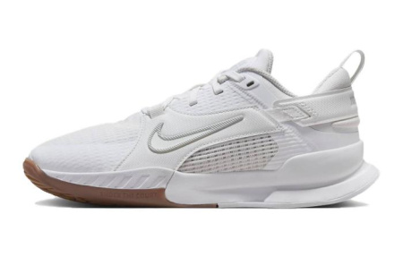 Nike Crosscourt Durable Breathable Low Top Children's Basketball Shoes White Kids'
