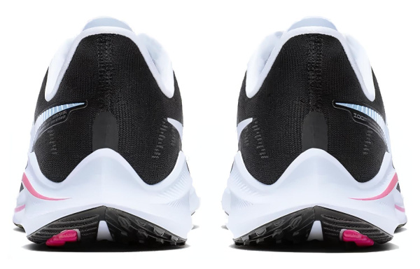 Nike Air Zoom Vomero 14 Амортизаторы Slip-resistant Низкий топ Повседневные Беговые кроссовки Женские Черный Белый Розовый