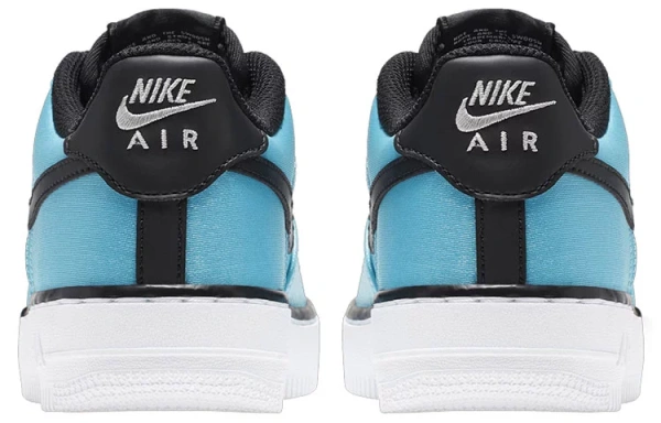 Nike Air Force 1 Lv8 Shift Anti Slip Wear Resistant Low Top Kids' Skateboarding Shoes Ice Blue Teenagers
