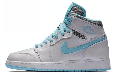 Jordan Air Jordan 1 Детские баскетбольные кроссовки Высокие Топы для школьного возраста