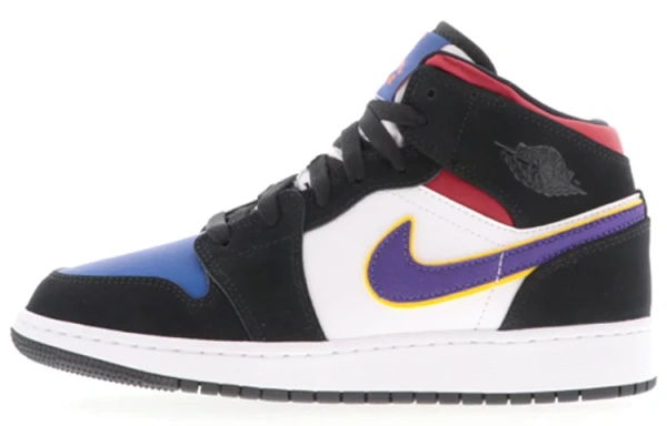 Jordan 1 Mid 'Lakers Top 3' GS