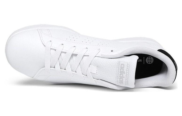 Adidas Advantage 'White Black' Women's