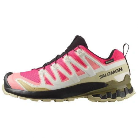 SALOMON XA Pro 3D V9 Anti Slip Wear Resistant Low Top Outdoor Shoes Women's Pink