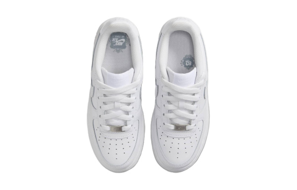 Nike Air FORCE 1 Детские Скейтбординги Низкие Белые Kids