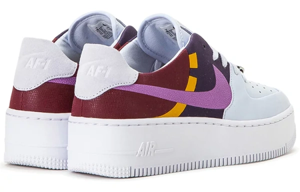 Nike Air Force 1 Sage Low Lx Grey Dark Orchid Women's