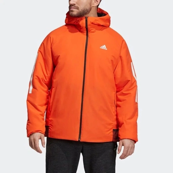 Adidas Puffer Jacket Winter Men's Orange Yellow