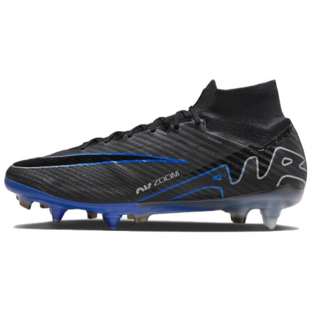 Nike Mercurial Superfly 9 Anti Slip And Wear Resistant Coverage Support Soccer Shoes Unisex Black