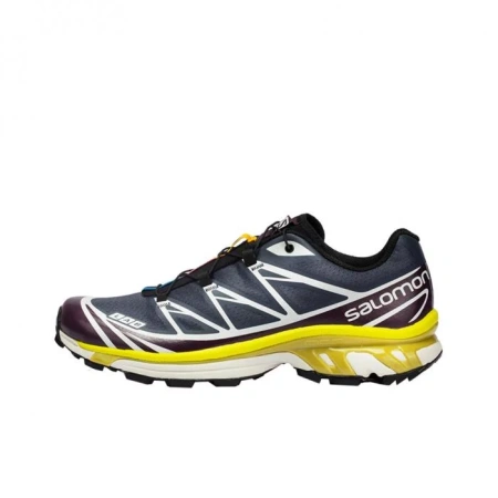 SALOMON XT 6 Trail 'Black Purple Yellow'