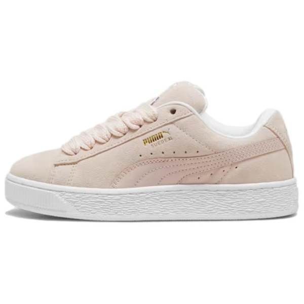 PUMA Suede XL Anti Slip Wear Resistant Low Top Skateboard Shoes Unisex Pink