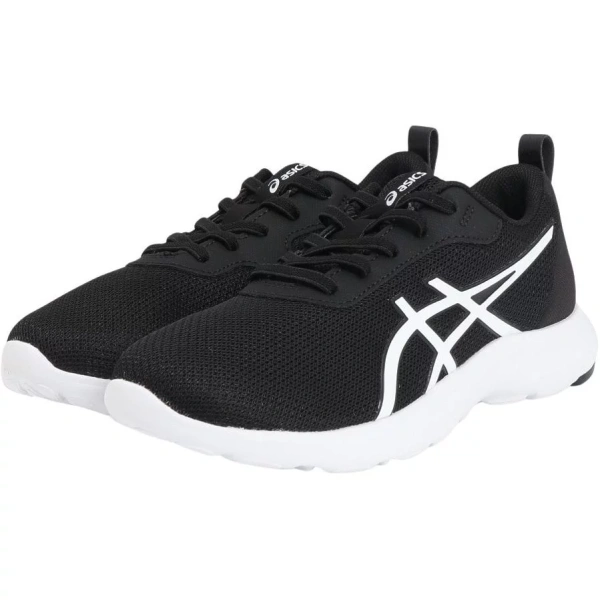 Asics Laser Beam Slip-Resistant Cushioning Low-Top Kids Lifestyle Shoes Black Kids'
