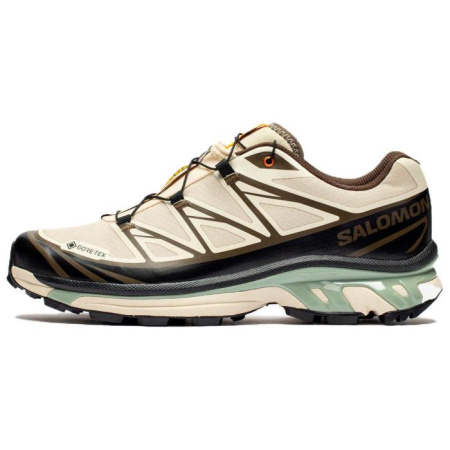 SALOMON XT 6 Gore Tex Sneakersnstuff Almond Milk Seagrass