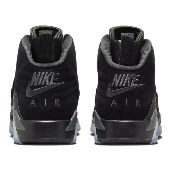 Jordan Jumpman MVP Slip Resistant Cushioning Mid Top Children's Basketball Shoes Black Teenagers