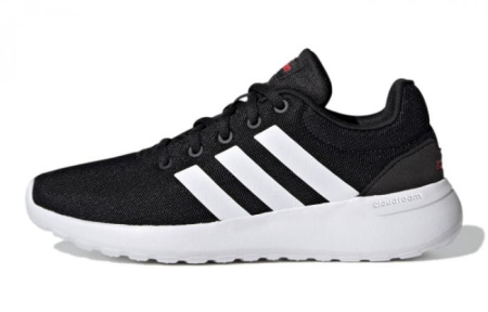 Adidas Neo Lite Racer Cln 2.0 K Durable Breathable Low Top Kids Lifestyle Shoes Black White Kids'
