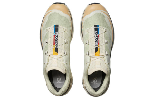 SALOMON XT 6 Устойчивый к истиранию Дышащий Низкий Топ Уличная обувь Unisex Light Зеленый