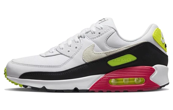 Nike Air Max 90 White Volt Rush Pink