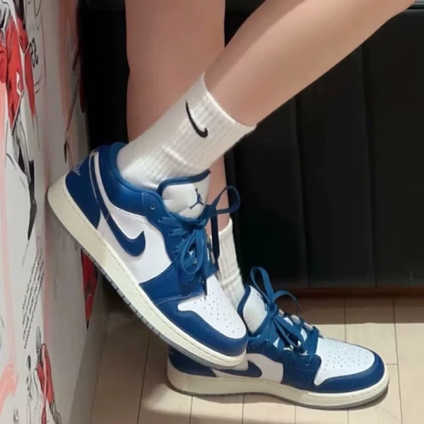Jordan 1 Low SE Industrial Blue GS