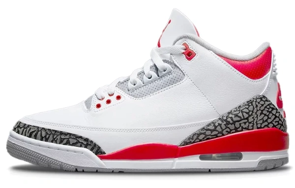 JORDAN 3 Retro Fire Red 2022