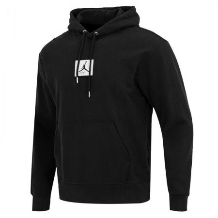 JORDAN Sweatshirts Men Black Fleece Lined