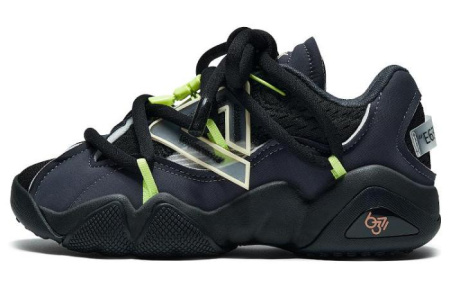 PEAK State Pole 6371 Slip Resistant Abrasion Resistant Low Top Спортивная Повседневная Обувь Женская Черная