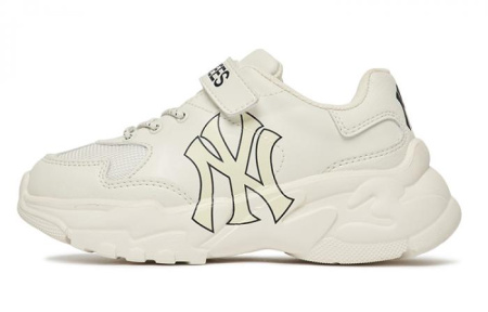 MLB Big Ball Chunky Collection A Low Top Chunky Sneakers Ivory Kids'