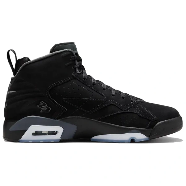 Jordan Jumpman MVP 678 Cushioning Anti Slip Wear Resistant Breathability High Top Vintage Basketball Shoes Men's Black