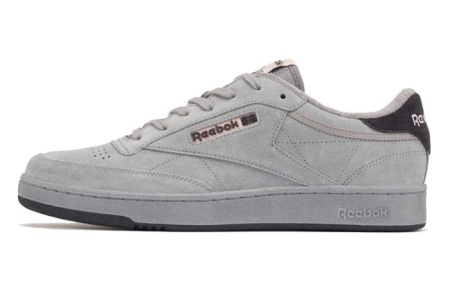 reebok Club C Series Кроссовки для скейтбординга Низкие Серые Унисекс