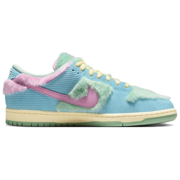 NIKE Dunk SB Кроссовки для скейтбординга Низкие Голубой, зеленый, розовый Мужские