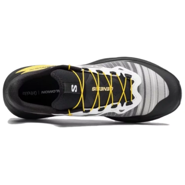 SALOMON GENESIS Support Wear Resistant Low Top Trail Running Running Shoes Unisex Black