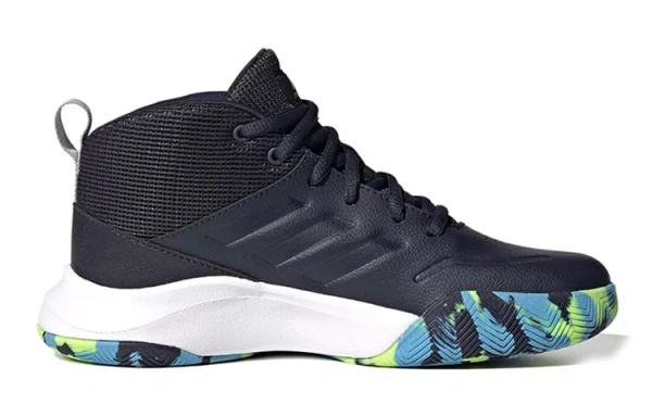 adidas Own The Game J Wide 'Legend Ink Signal Green'