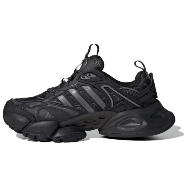 Adidas XLG RUNNER DELUXE Anti Slip Wear Resistant Low Top Casual Running Shoes Unisex Black