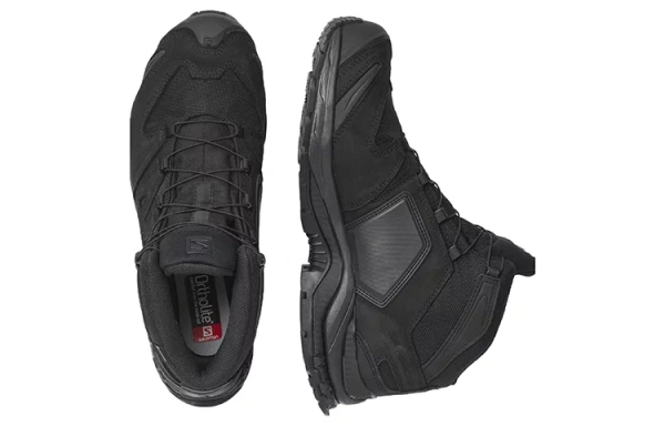 SALOMON XA FORCES Mid Gore-Tex En Wear-Resistant Mid-Top Hiking Trekking Shoes Unisex Black