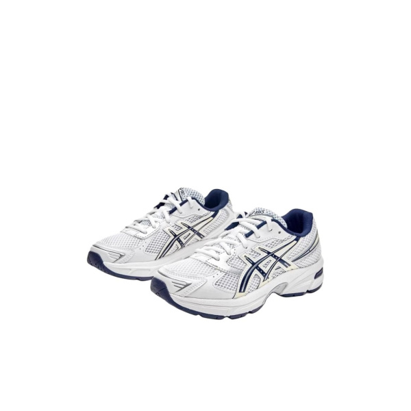 Asics Гель 1130 Детская повседневная обувь Низкий верх Белый и синий цвет Kids