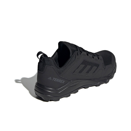 Adidas Terrex Agravic Дышащий И Износостойкий Низкий Топ Трейл Беговые Кроссовки Мужские Черные