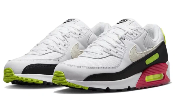 Nike Air Max 90 White Volt Rush Pink