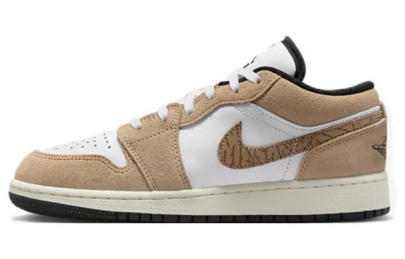 Jordan 1 Low SE 'Brown Elephant' GS
