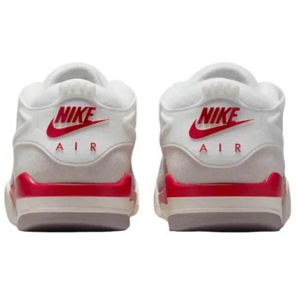JORDAN 4 Rm White Varsity Red