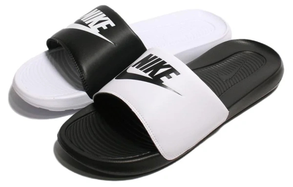 Nike Victori One Slide Mix 'White Black'