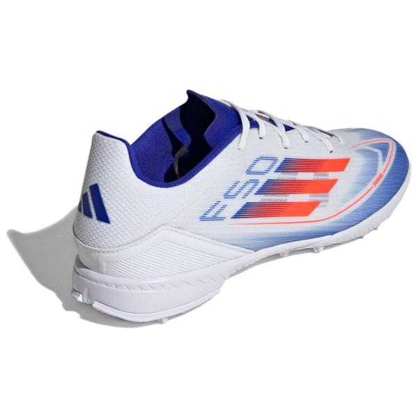 Adidas F50 League Футбольные бутсы Низкие Белый/Красный Флуоресцентный/Ярко-синий Унисекс