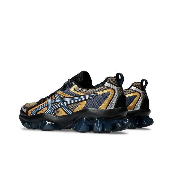 Asics Гель Quantum Kinetic Беговые кроссовки Низкие Синий/желтый Мужские