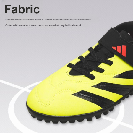 Adidas Детские футбольные бутсы Низкие Топы Желтые, зеленые/Черные Kids