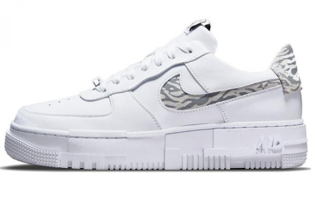 Nike Air Force 1 Low Pixel Se White Zebra Women's