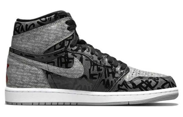 Jordan Air Jordan 1 Винтажные баскетбольные кроссовки High Top Унисекс