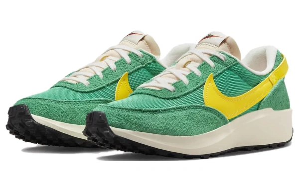 Nike Waffle Debut Vintage Stadium Green Yellow Women's