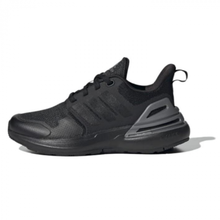 Adidas Rapidasport BOA Cushioning Wear-Resistant Low-Top Kids' Running Shoes Core Black Kids'