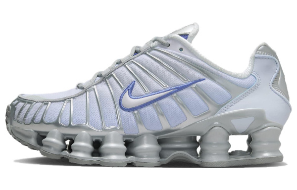 NIKE Shox TL Series Беговые кроссовки Низкие Серебряные Женские