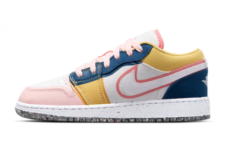 Jordan 1 Low SE Multi Canvas GS